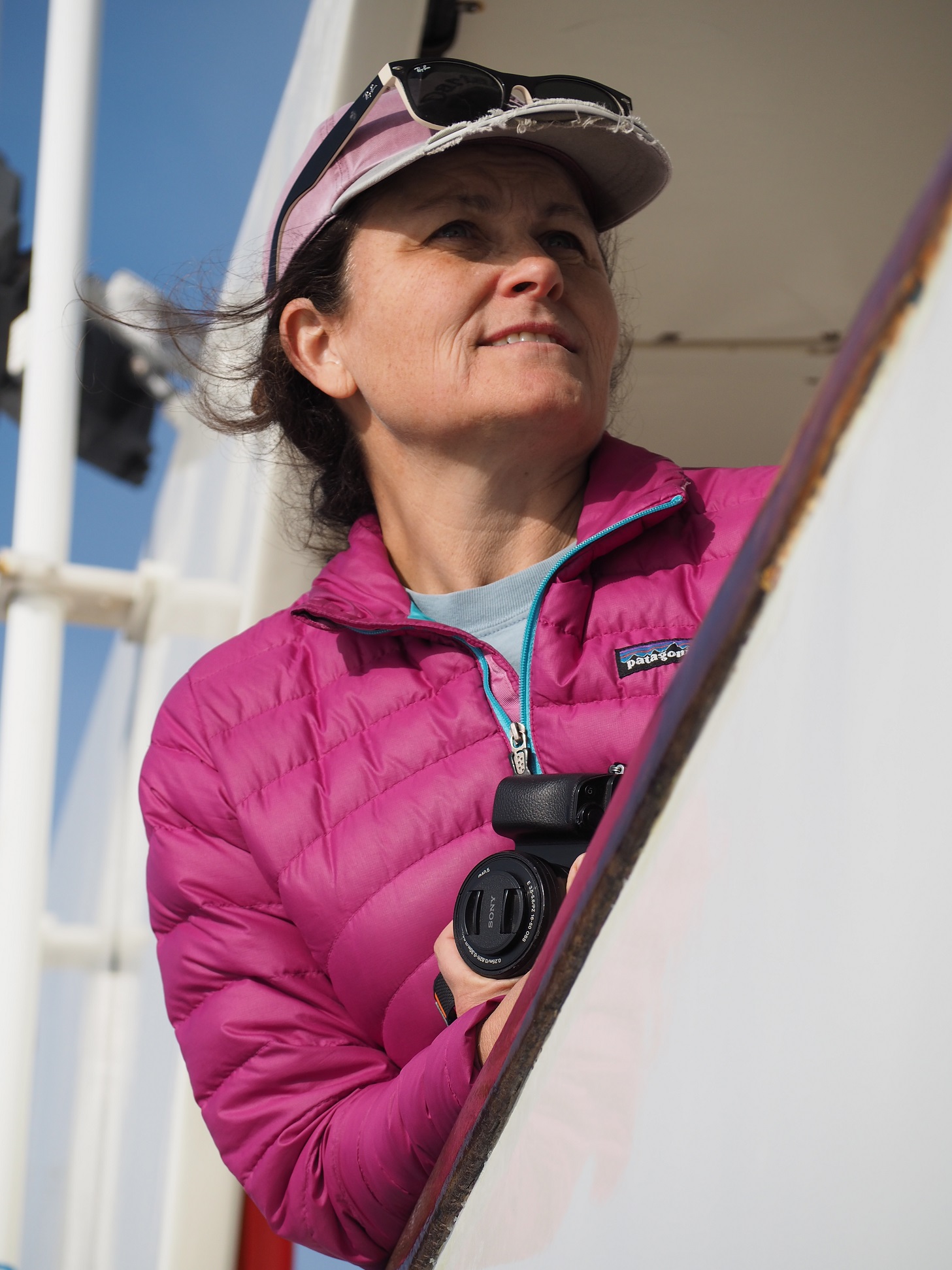 Shannon Rankin at-sea.