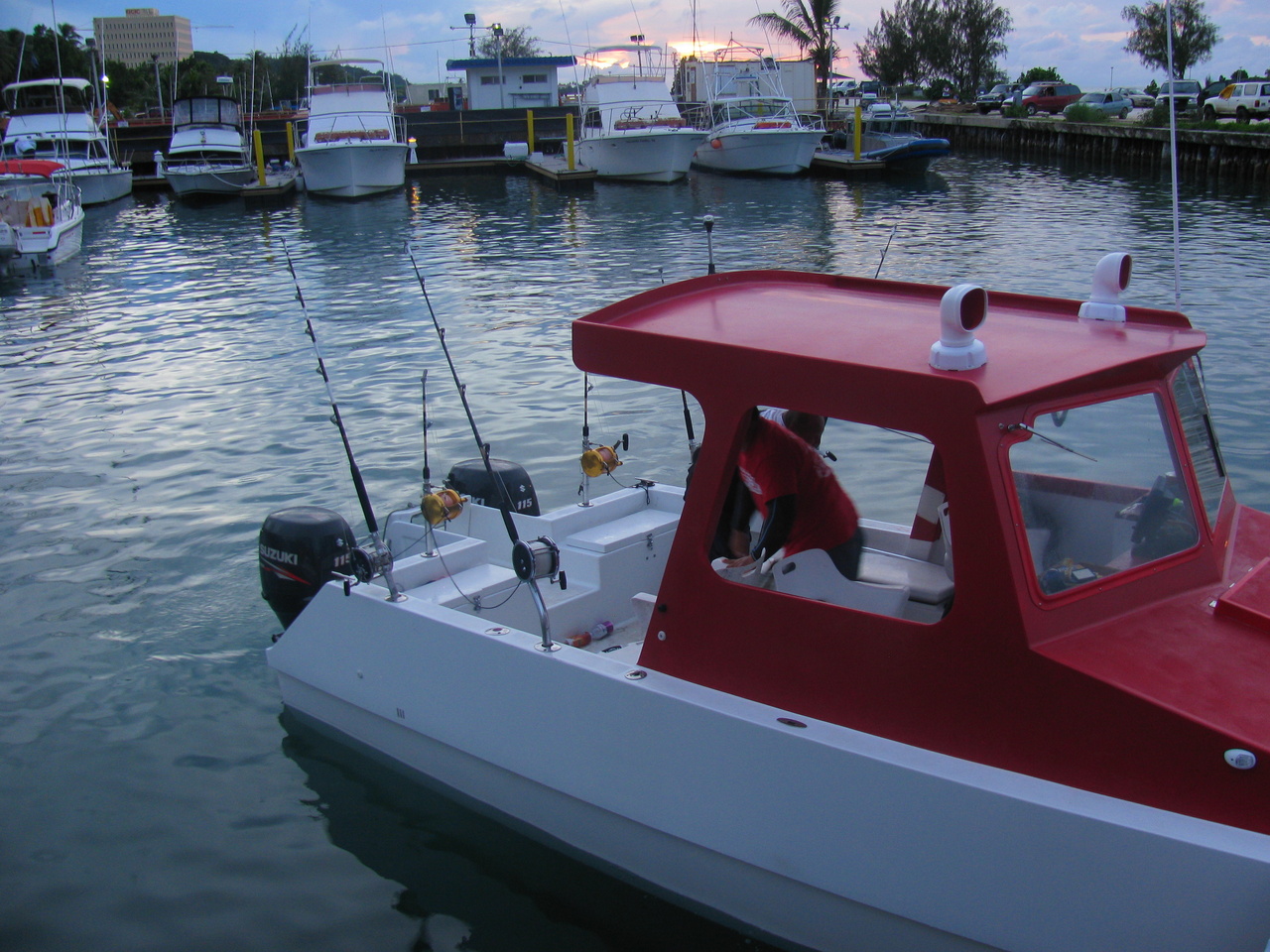 Fishing boat in the Agana Boat Basin, Guam. Photo: NOAA Fisheries/Justin Hospital.