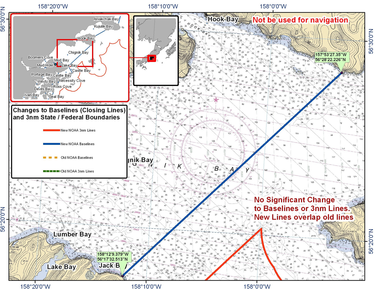 Chart for Chignik Bay Chart for Chignik Bay