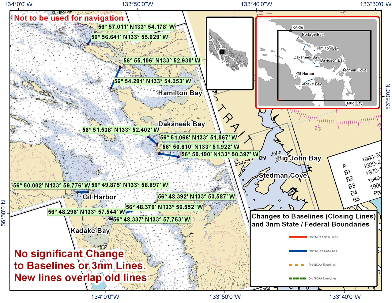 Chart for Dakaneek Bay and the Surrounding Bay Chart for Dakaneek Bay and the Surrounding Bay