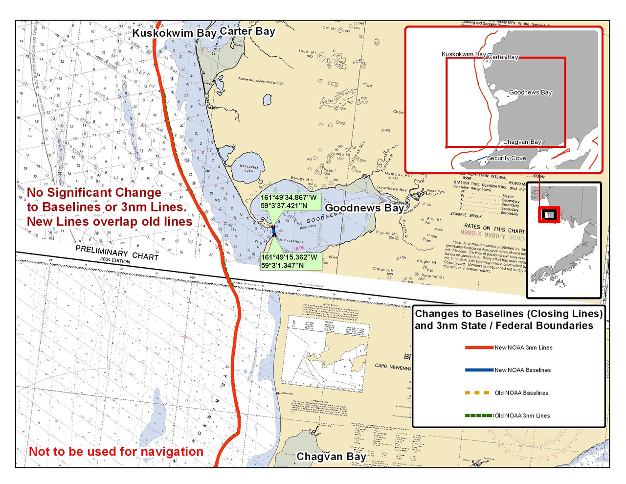 Chart for Goodnews Bay and the Surrounding Waters Chart for Goodnews Bay and the Surrounding Waters