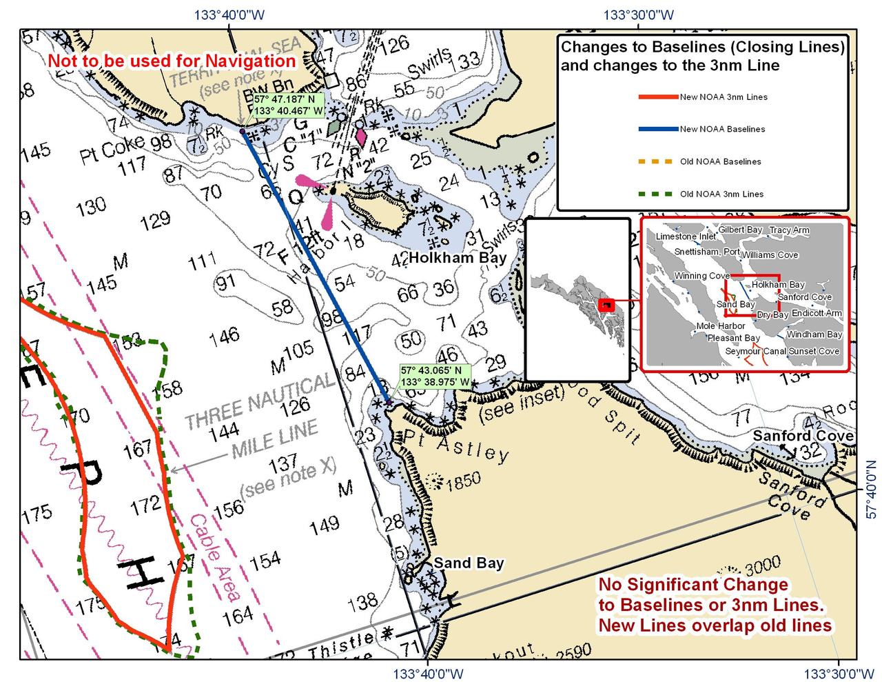 Chart for Holkham Bay Chart for Holkham Bay