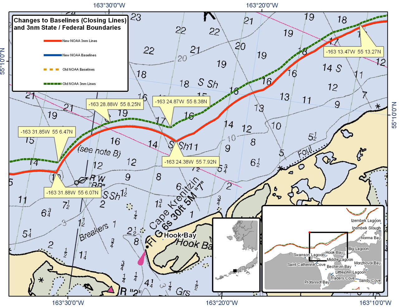 Chart for Hook Bay Chart for Hook Bay