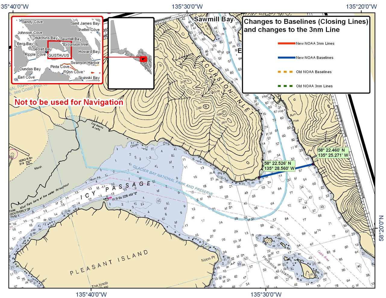 Chart for Icy Passage Chart for Icy Passage