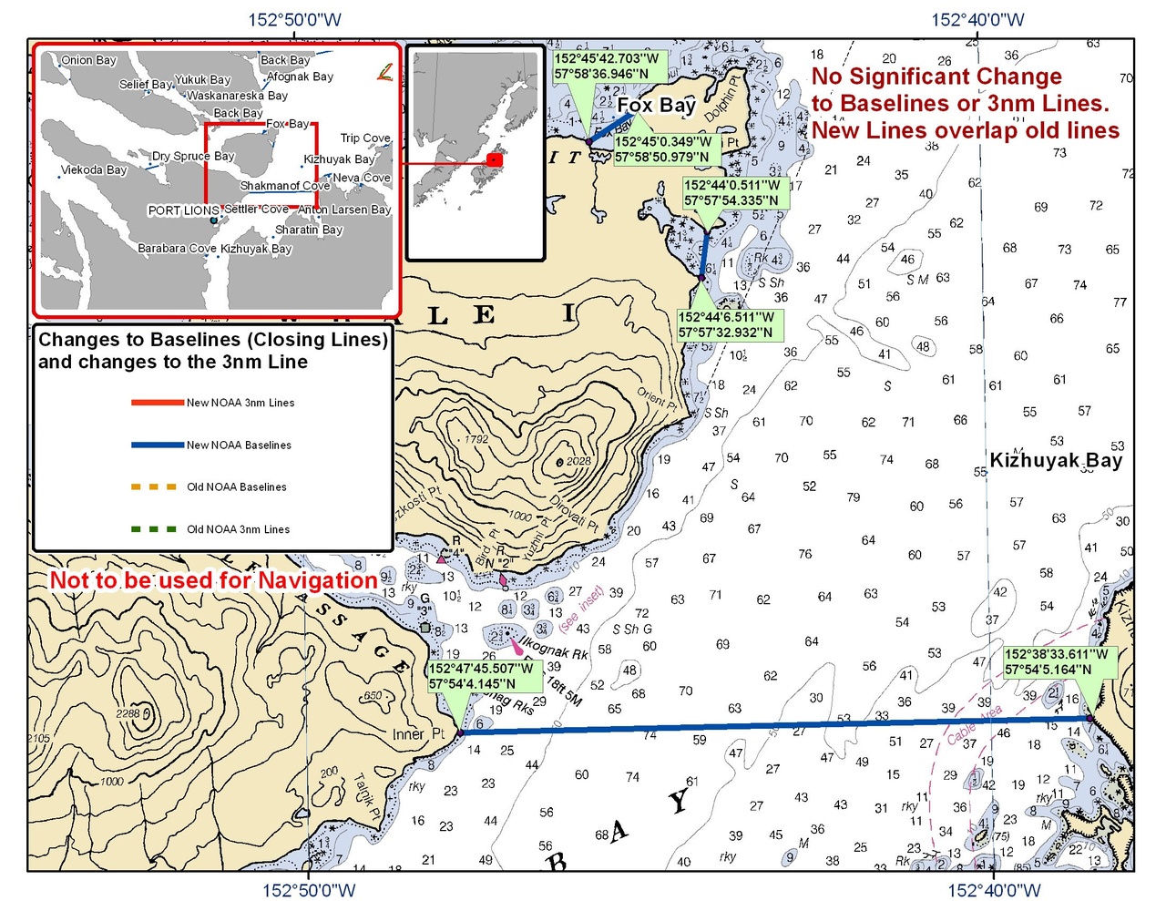 Chart for Kishuyak Bay Chart for Kishuyak Bay