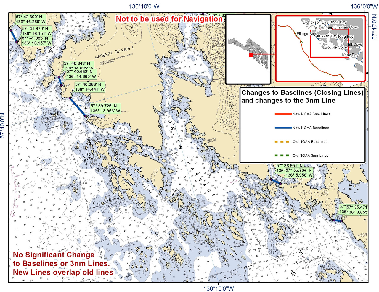 Chart for Klag Bay and the Surrounding Area Chart for Klag Bay and the Surrounding Area