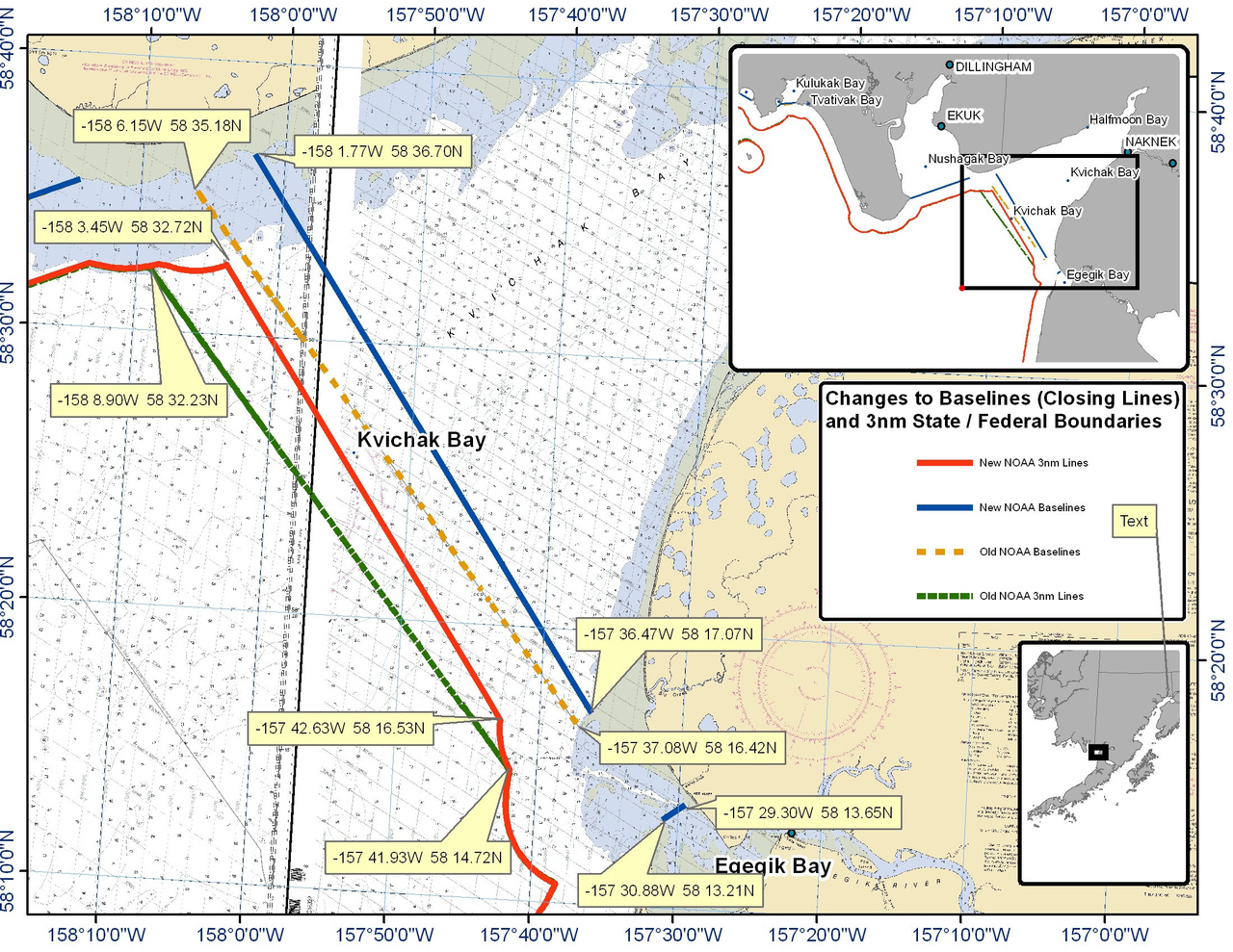 Chart for Kvichak Bay and the Surrounding Area Chart for Kvichak Bay and the Surrounding Area
