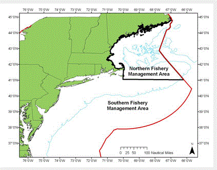Monkfish Management Areas