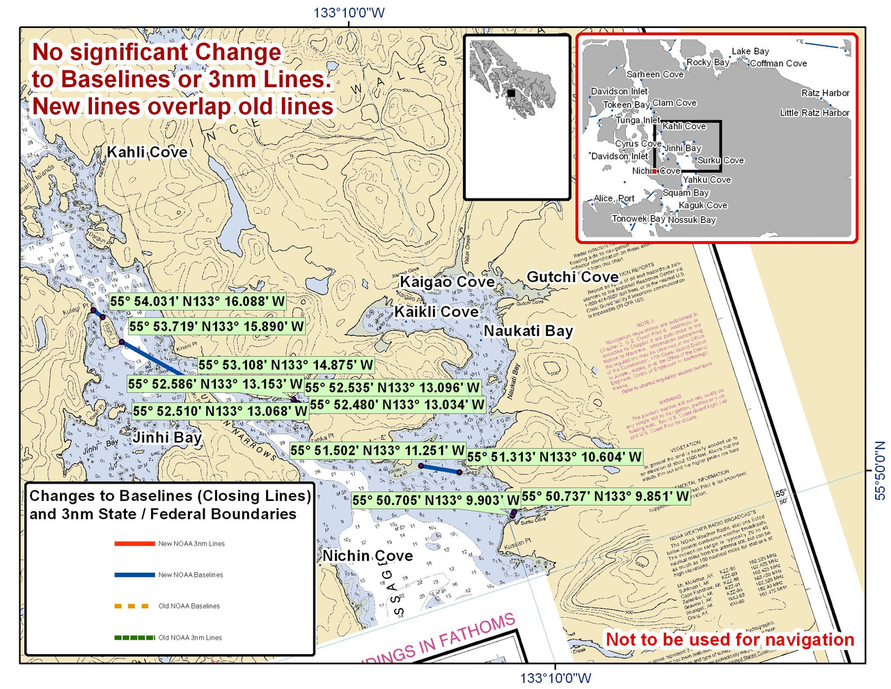 Chart for Naukati Bay and the Surrounding Area Chart for Naukati Bay and the Surrounding Area