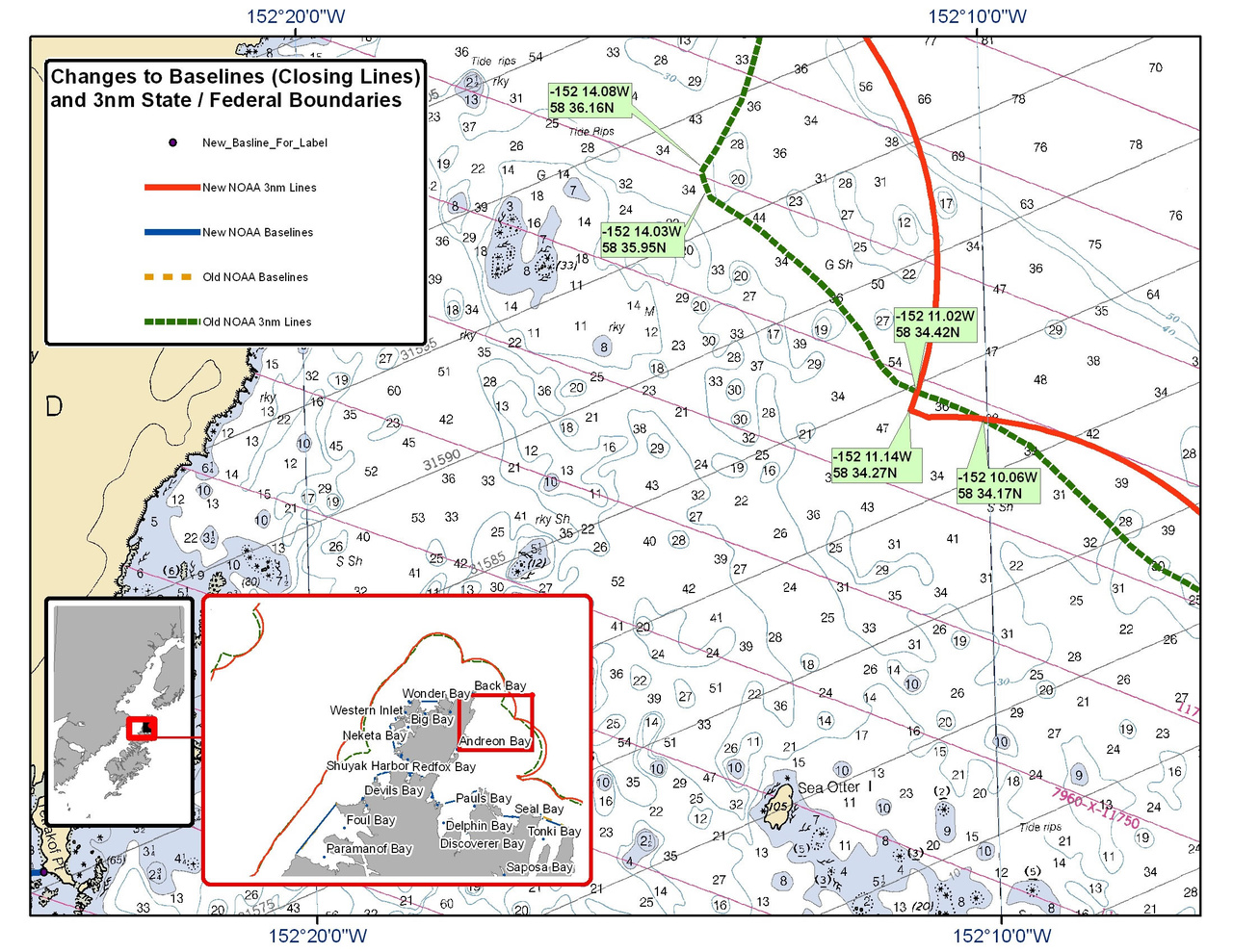 Chart for Water Below Back Bay Chart for Water Below Back Bay