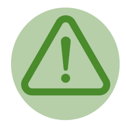 Graphic of caution sign